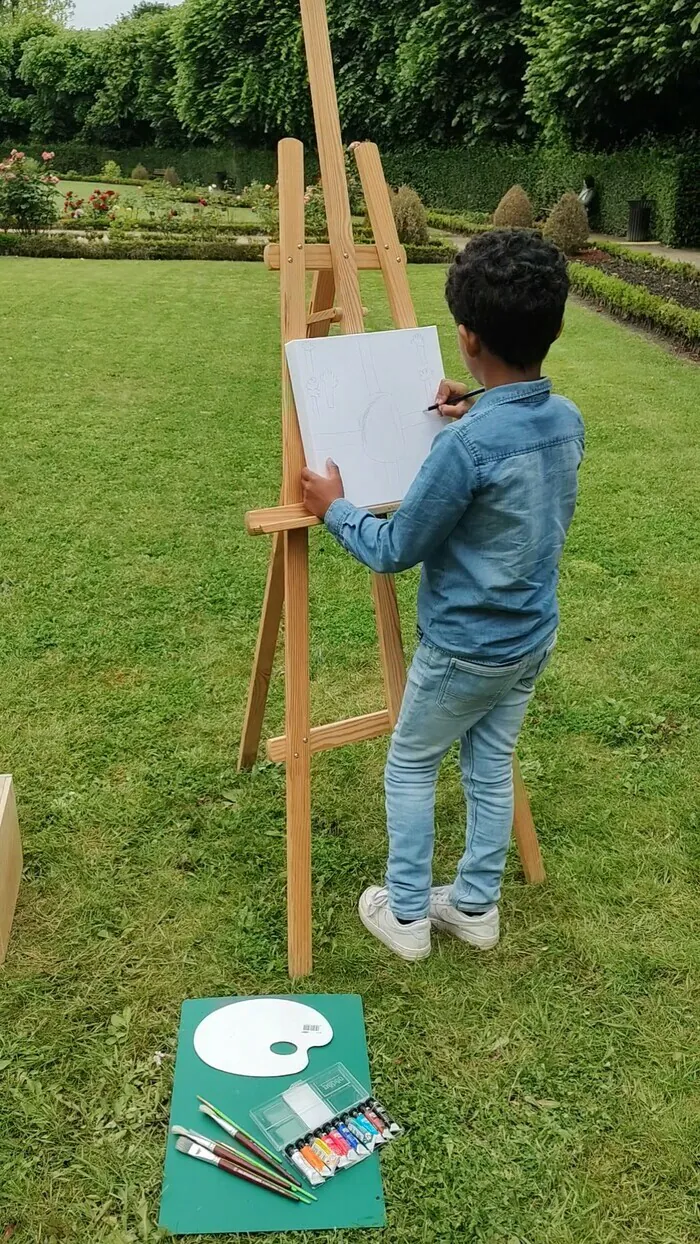 Peintre en herbe ! Atelier pour les 7-12 ans Jardin Bossuet Meaux