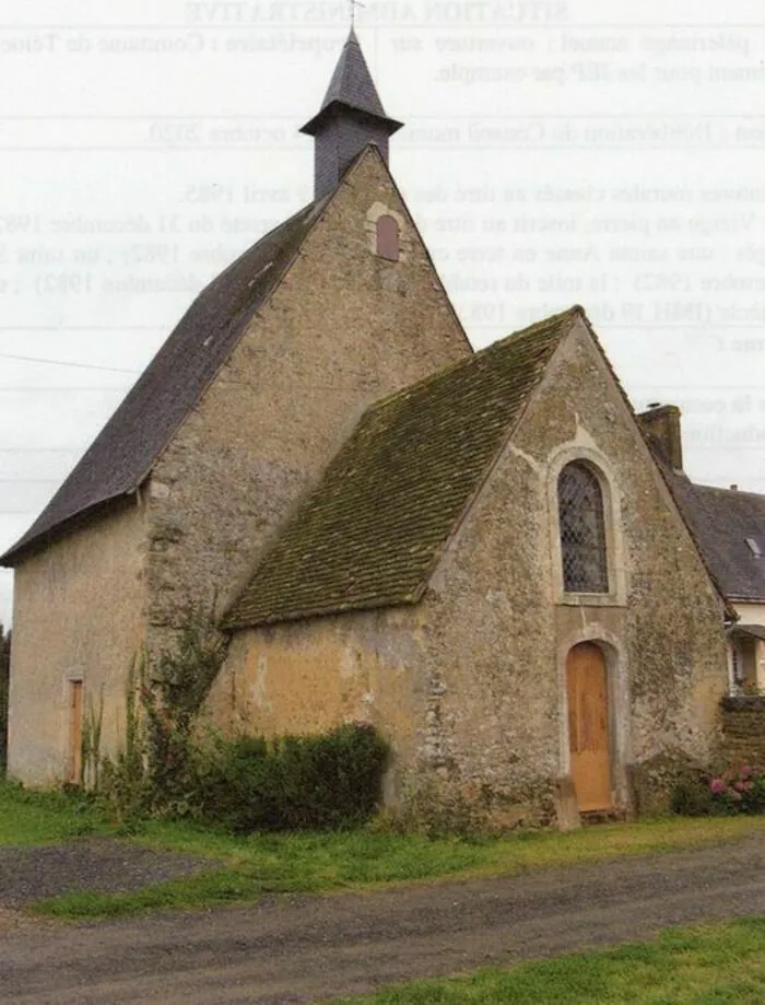 visite de la chapelle notre dame de l'épine à Teloché La Chapelle Notre Dame de l'Epine à Teloché Teloché