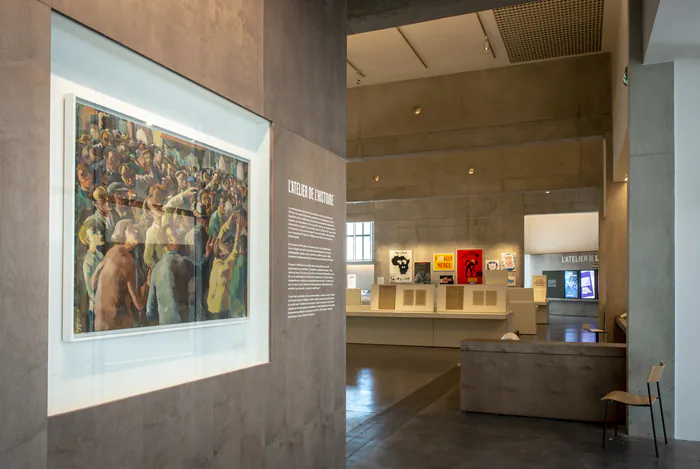 Visite de l'atelier de l'Histoire La Contemporaine Nanterre