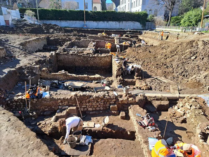 Conférence de l’Inrap  autour du chantier de fouille : Chamalières