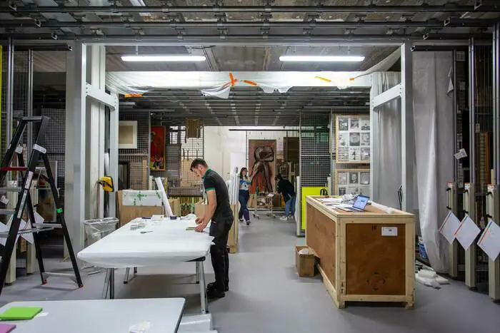 Dans les coulisses du chantier de collection LaM (Lille Métropole Musée d'art moderne