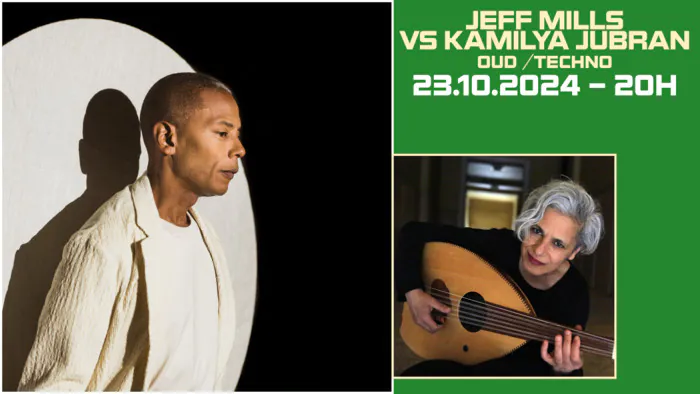 JEFF MILLS VS KAMILYA JUBRAN en concert au Kubb à Évreux LE KUBB