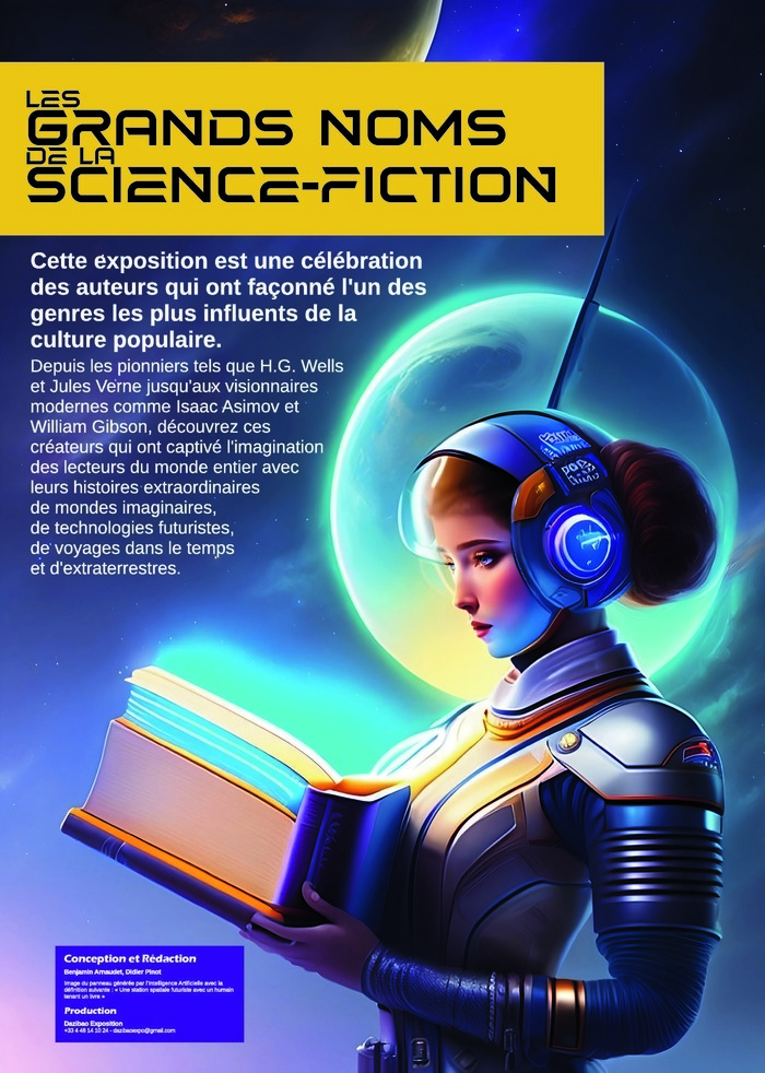 Exposition : Les grand noms de la science-fiction L'expression Plurielle Thouaré-sur-Loire