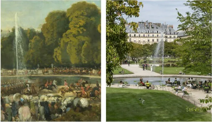 Visite promenade : Voyageurs et touristes au jardin des Tuileries du 16e siècle à nos jours Louvre - Tuileries - entrée Castiglione Paris