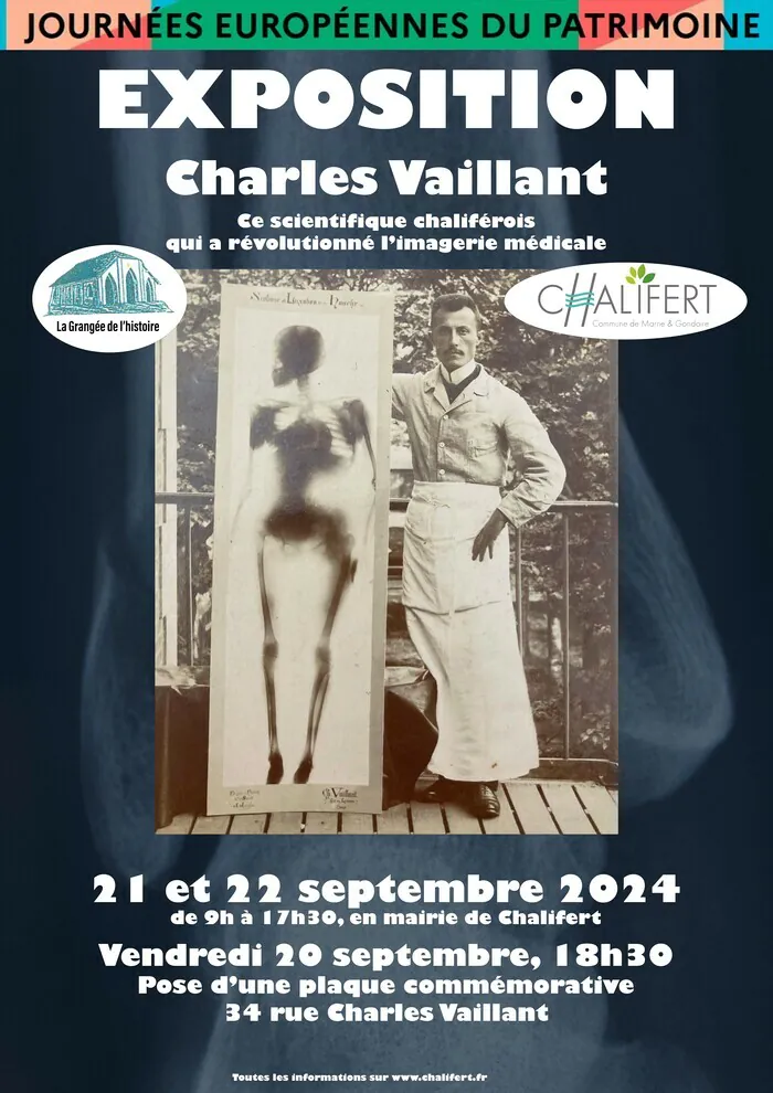 Exposition  Charles Vaillant Mairie de Chalifert Chalifert