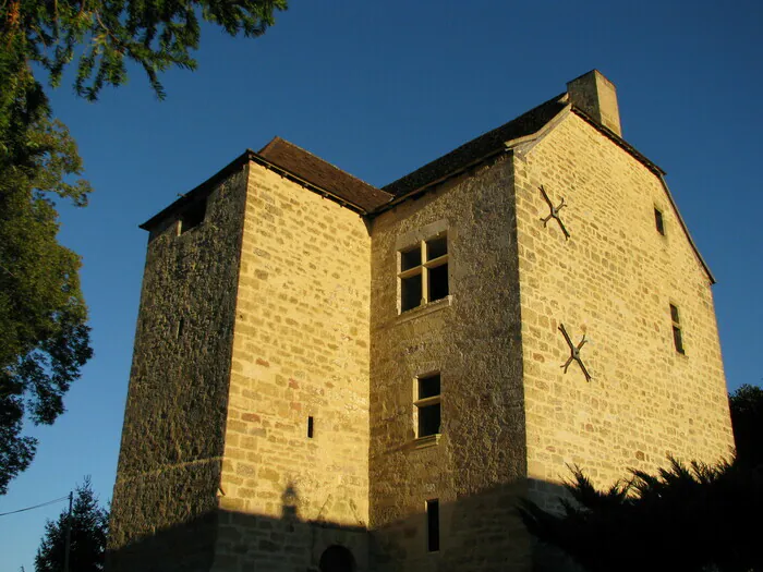 Visite guidée d'une maison forte construite pendant la guerre de Cent Ans Maison forte de Ségelard Auriac-du-Périgord