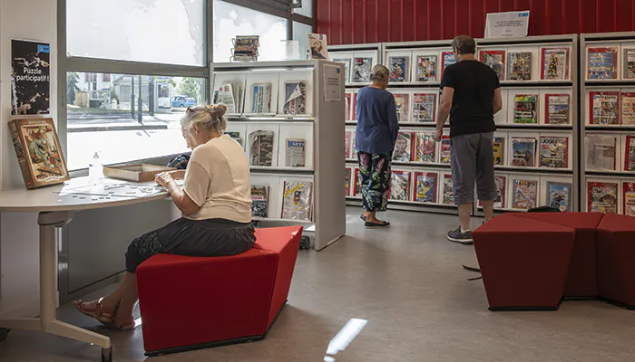 Ouvert le dimanche Médiathèque Luce Courville Nantes