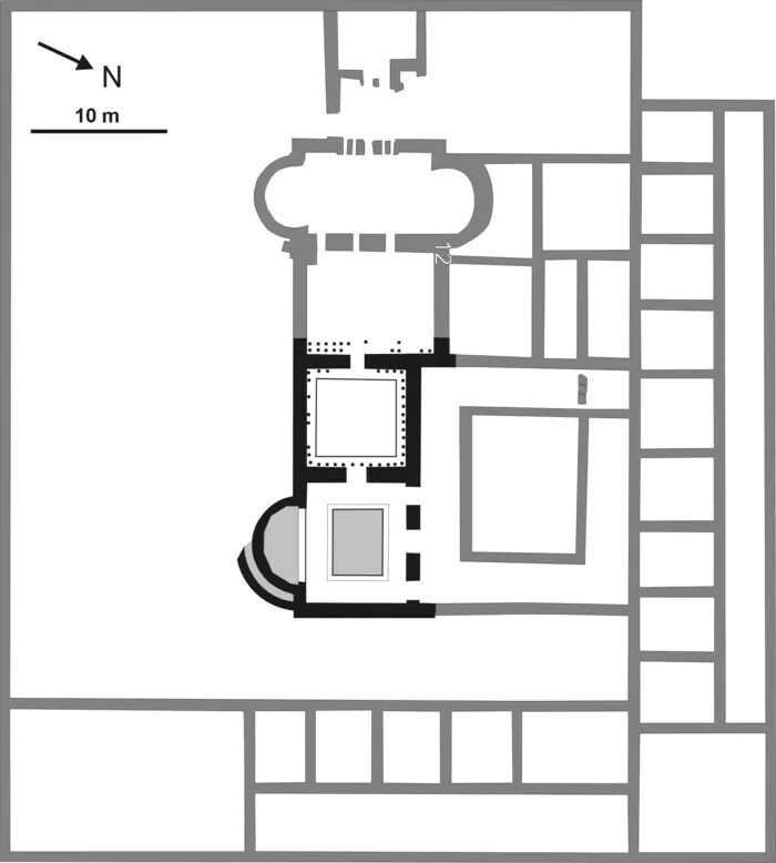 Les thermes antiques Musée archéologique départemental Jublains