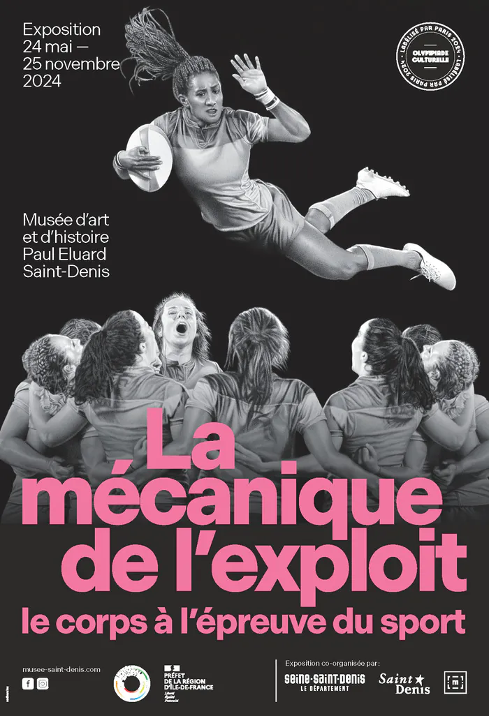 Visite guidée de l'exposition "La mécanique de l'exploit. Le corps à l'épreuve du sport" Musée d'art et d'histoire Paul-Eluard Saint-Denis