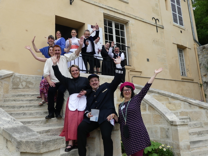 Visite décalée avec la Cie Les Mêmpokap Musée Daubigny Auvers-sur-Oise