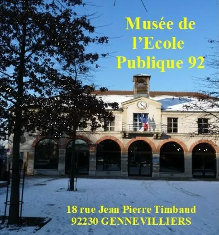 Visite guidée du Musée de l'Ecole Publique 92 Musée de l'école publique Gennevilliers