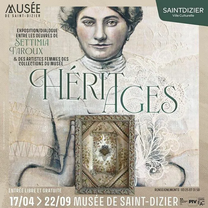 Visite de l’exposition « Héritages » Musée de Saint-Dizier Saint-Dizier