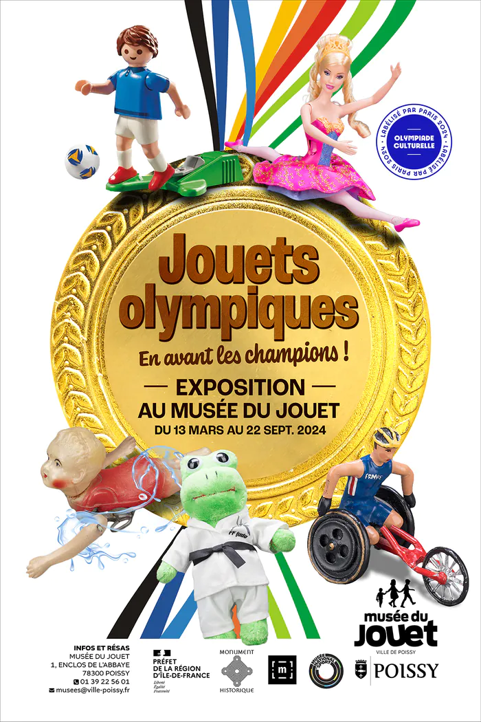 Visite guidée de l'exposition "Jouets olympiques : en avant les champions" Musée du Jouet Poissy