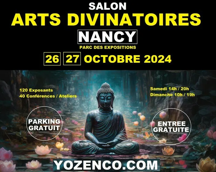 Salon des Arts Divinatoires au Parc Expo à Nancy Parc des expositions Vandœuvre-lès-Nancy