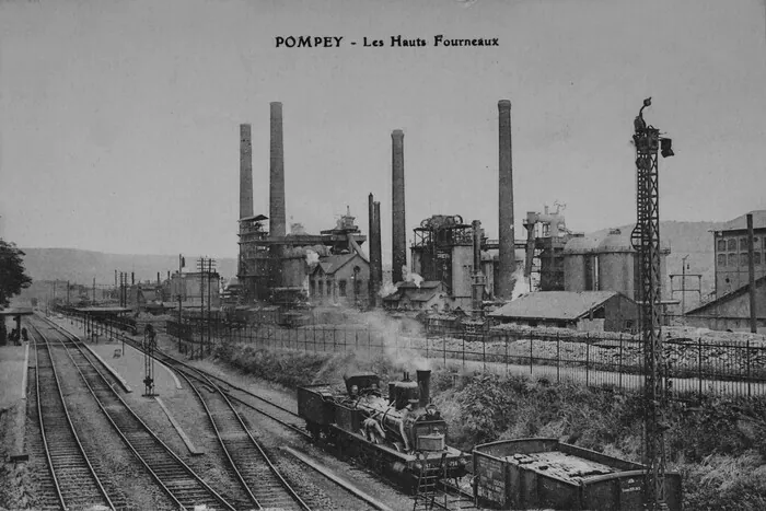 Promenade commentée sur l'histoire des acieries Parking de covoiturage Pompey