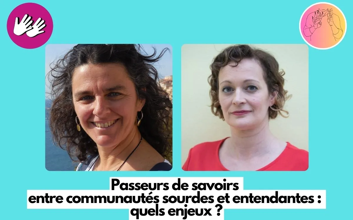 Passeuses de savoirs : rencontre avec Isabelle Voizeux et Andrea Benvenuto (LSF/FR) Bibliothèque André Malraux Paris