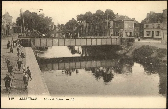 VISITE GUIDÉE DE PONTS EN PORTS Pont de la femme nue Abbeville