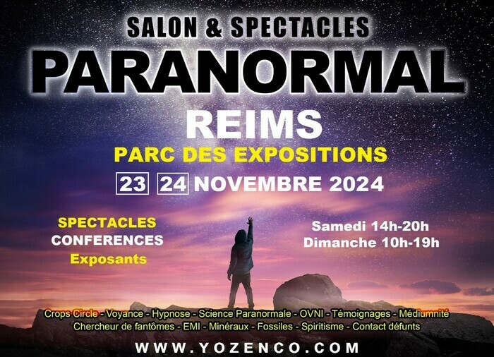 Salon du Paranormal au Parc des Expos de Reims Reims Reims