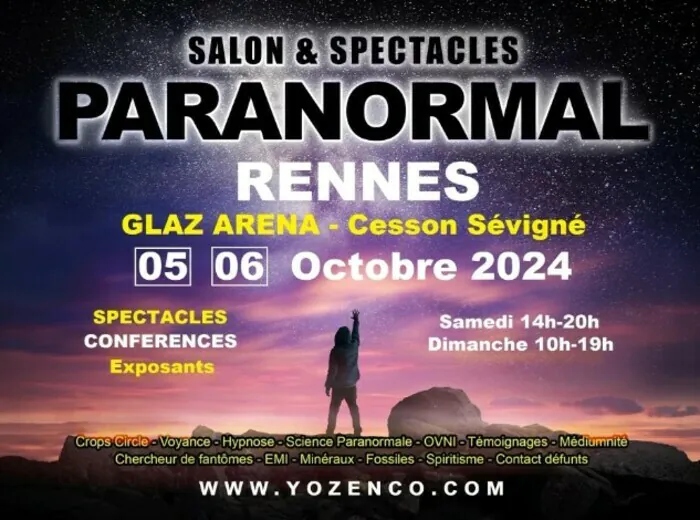 Salon du Paranormal au Glaz Aréna de Rennes (Cesson-Sévigné) Rennes Cesson-Sévigné