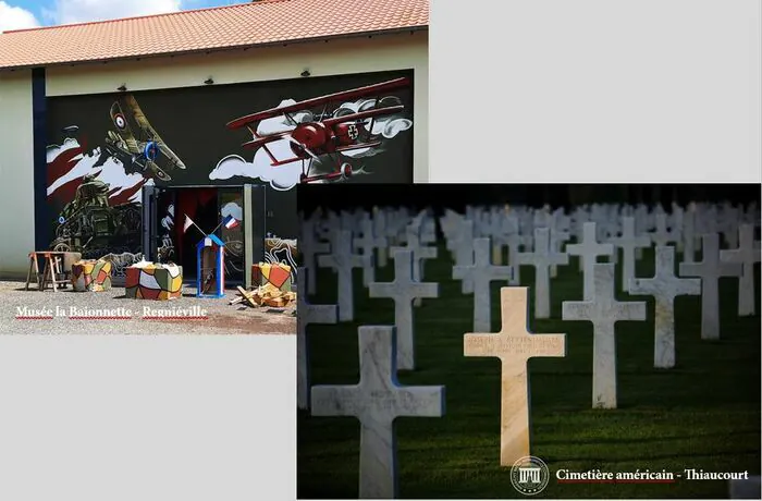 Visites guidées et exposition d'objets américains de la Grande Guerre Saint-Mihiel American Cemetery Thiaucourt-Regniéville