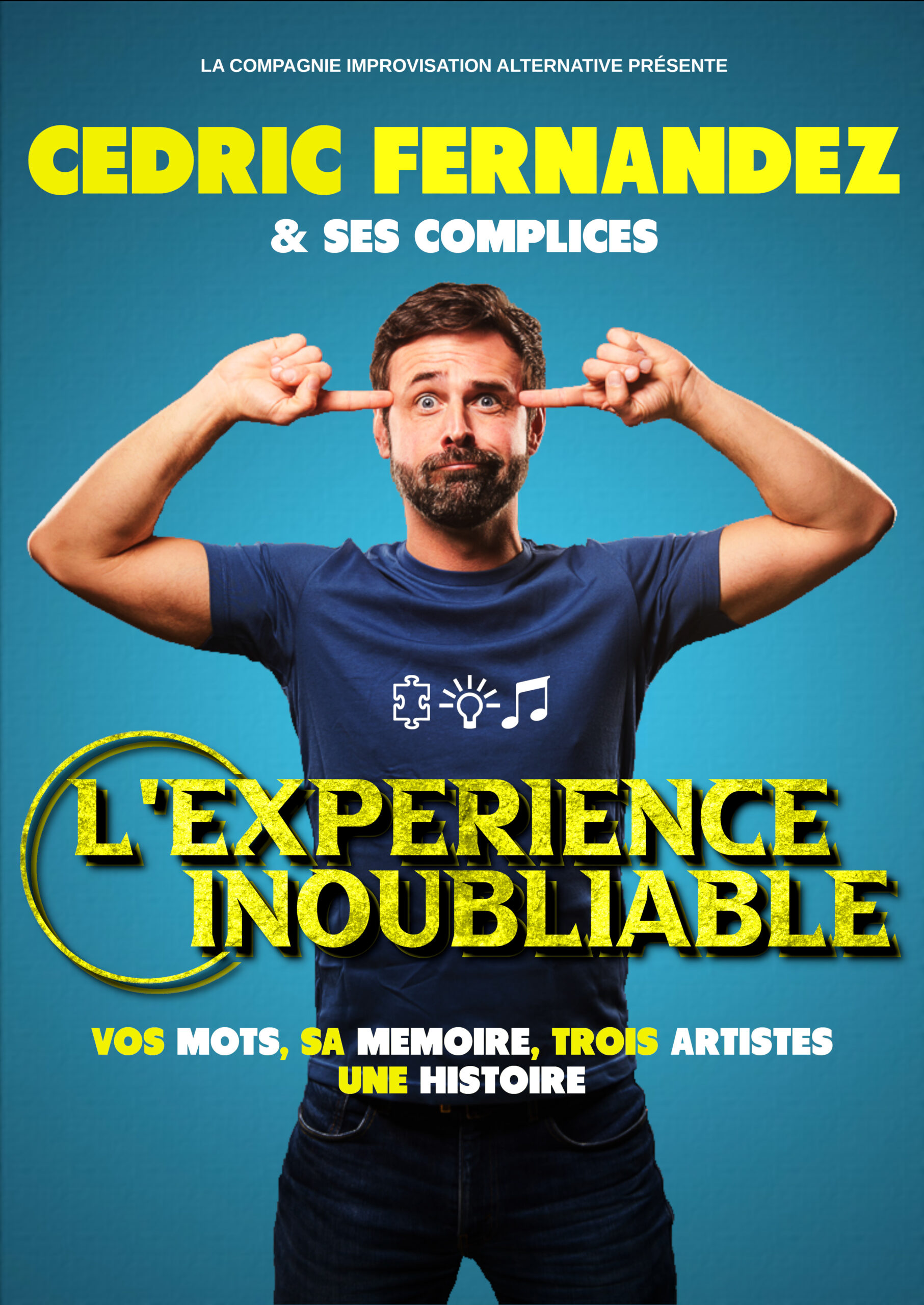 Spectacle d'improvisation "L'expérience inoubliable" à Saint-Symphorien