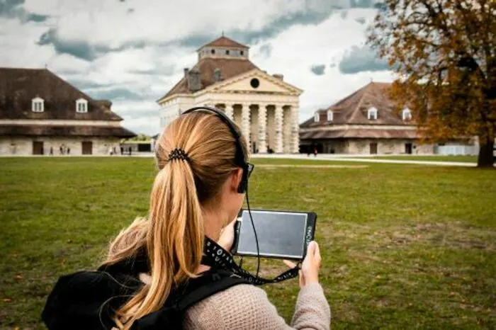 Visite immersive de la Saline royale avec l'HistoPad Saline royale Arc-et-Senans