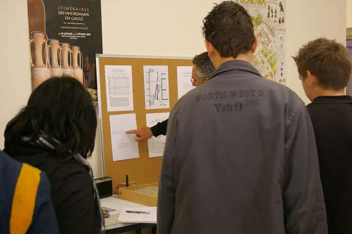 Ouverture inédite du dépôt et laboratoire de fouilles Site et musée d'archéologie Eburomagus Bram