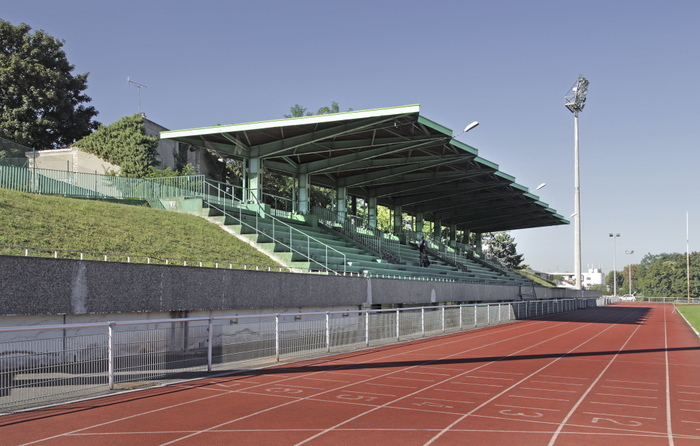 Parcours à vélo à la découverte des architectures sportives remarquables de Pantin Stade Charles-Auray Pantin