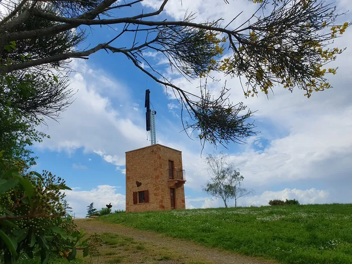 Visite commentée + vidéo suivie de la démonstration de fonctionnement du mécanisme du Télégraphe de Chappe de Marcy au Pays Beaujolais Pierres Dorées TELEGRAPHE CHAPPE-MARCY 69480 Marcy