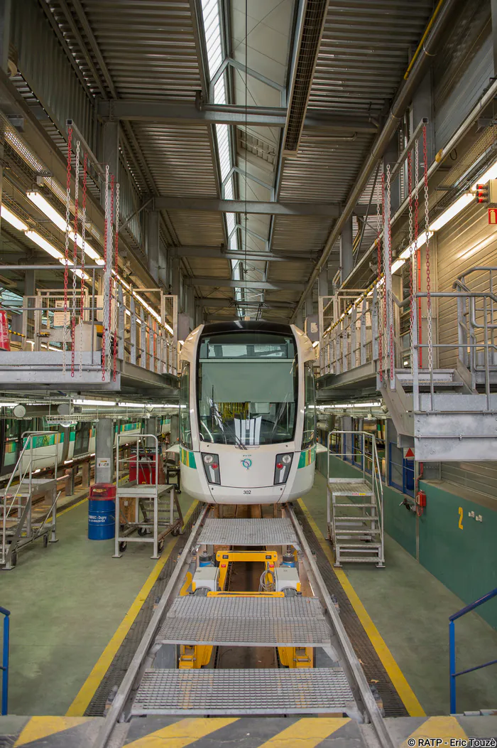 Les coulisses du Tramway T3A Tram T3A - Adresse exacte communiquée lors de l'inscription Paris