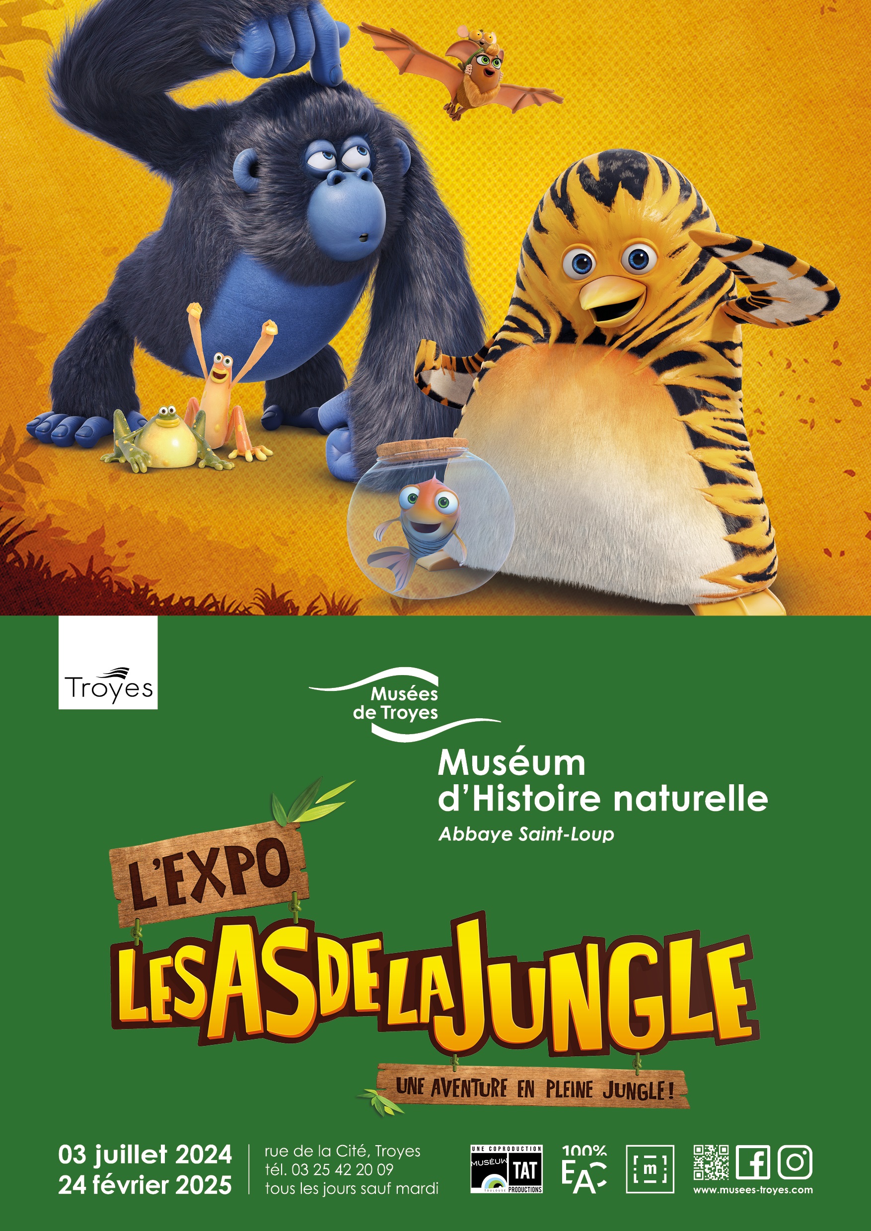 Visite ludique "Les As de la Jungle !"