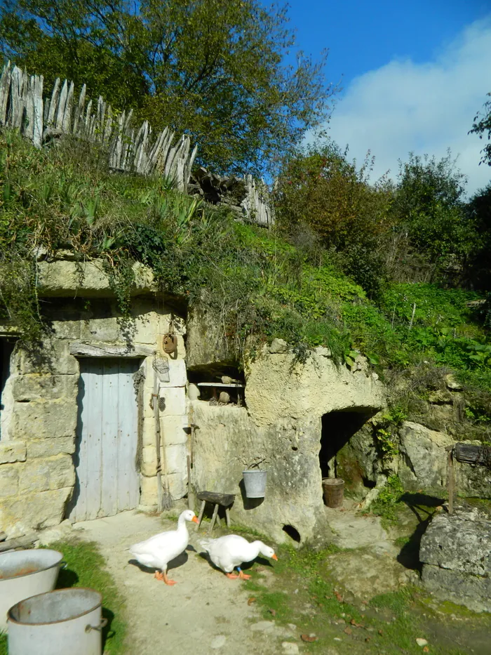 Visite guidée des fermes troglodytiques des Goupillières Vallée troglodytique des Goupillières Azay-le-Rideau