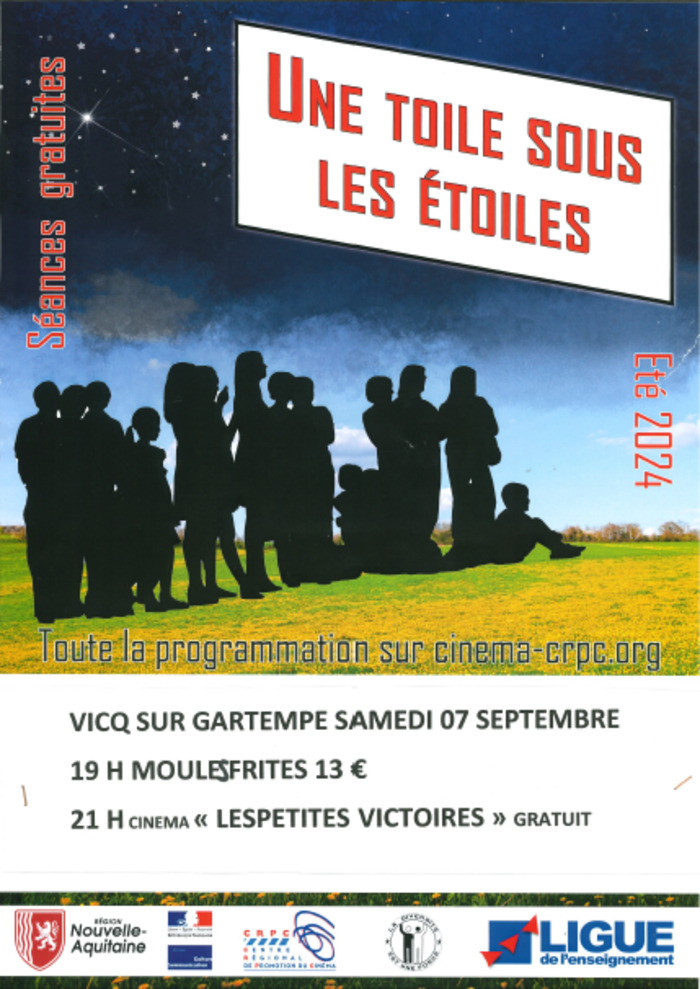 Cinéma plein air "Les petites victoires"