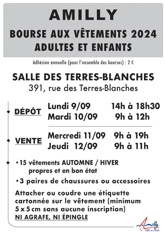 Bourse aux vêtements