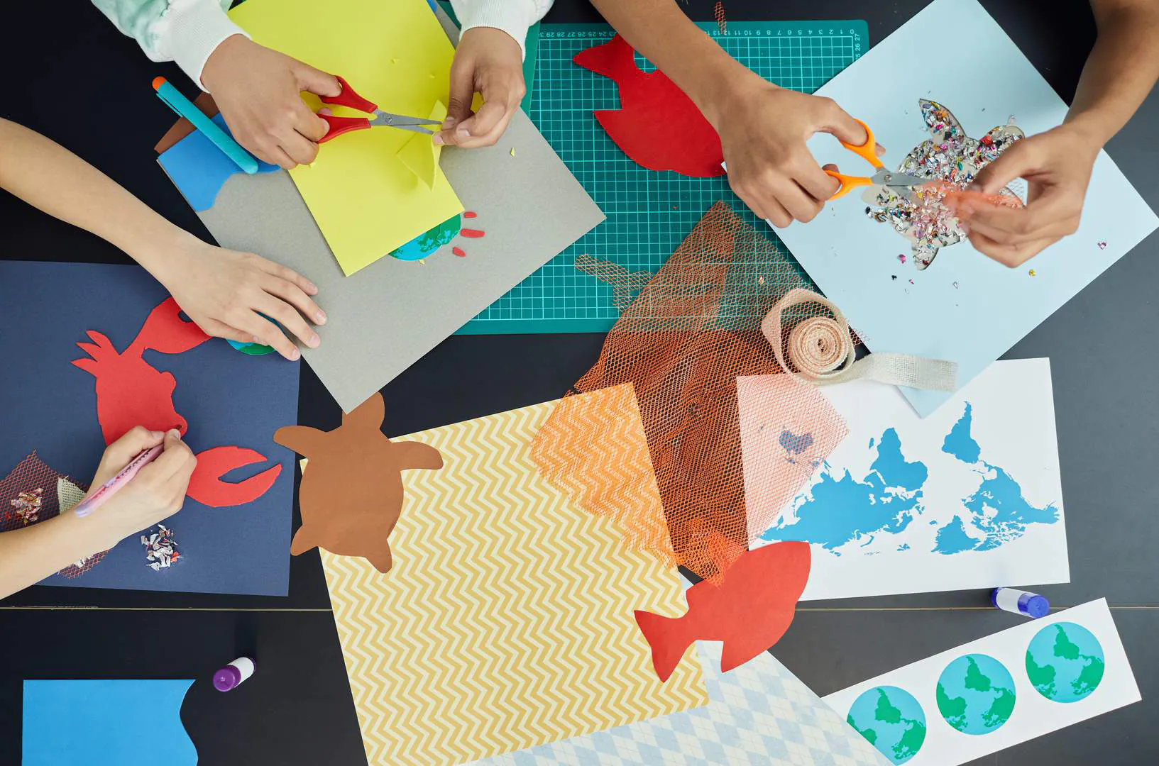 La petite fabrique atelier dans le cadre de la Biennale