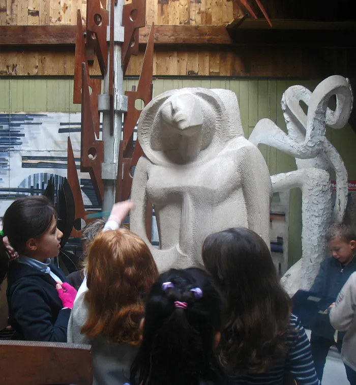 Visite de l'atelier de Maxime Descombin Atelier Maxime Descombin Saint-Clément