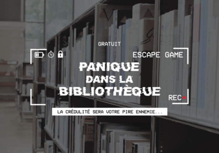 Escape Game : « Panique dans la bibliothèque » BEP - Bibliothèque d'étude et du patrimoine Blagnac