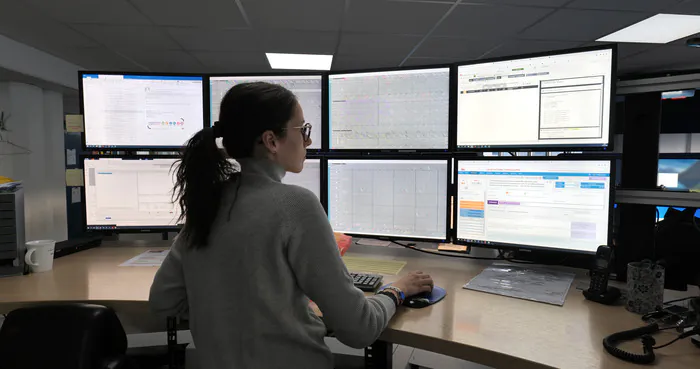 Visite du Centre Opérationnel de Gestion des Circulations (COGC) de la gare de Paris Montparnasse BMC Paris