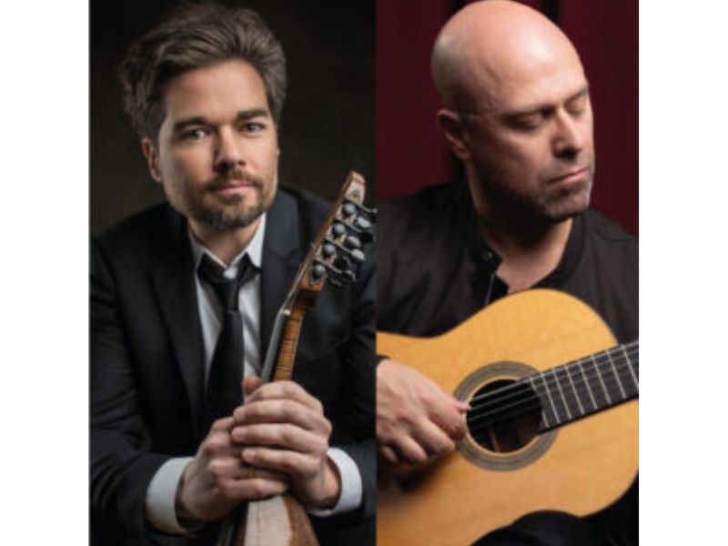 Concert avec Julien MARTINEAU Mandoline et Philippe MOURATOGLOU Guitare