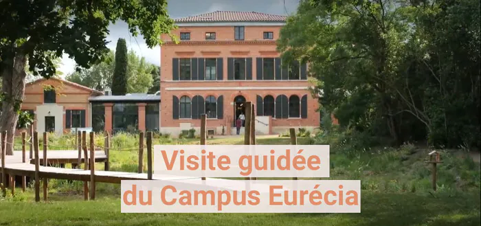 Exploration d'un campus entreprise : un voyage dans l'histoire d'une toulousaine rénovée Campus Eurécia Castanet-Tolosan