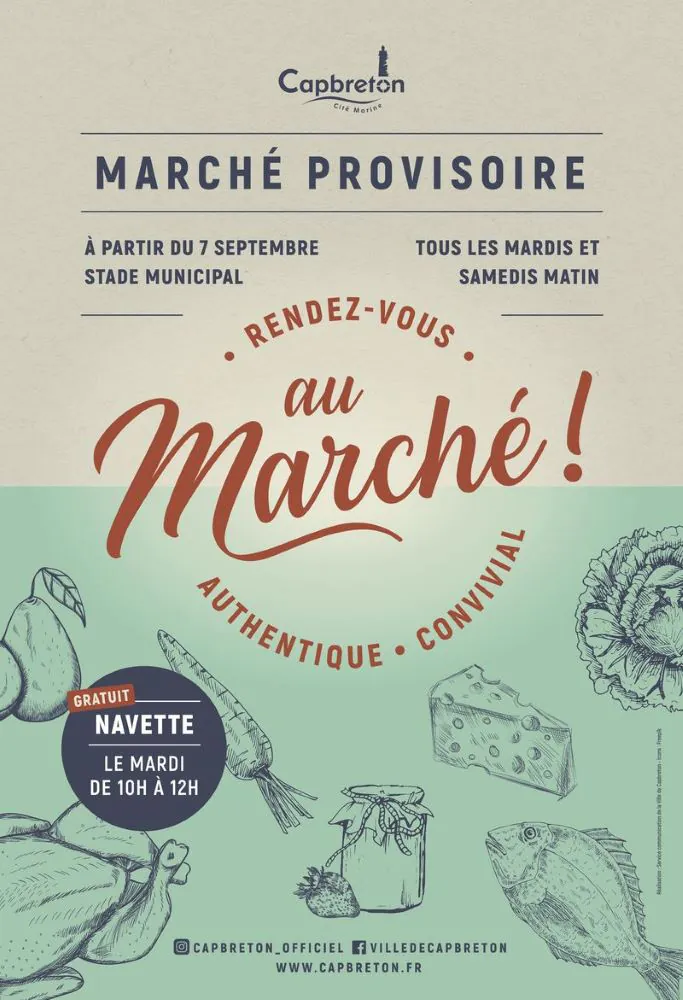 Marché traditionnel et alimentaire