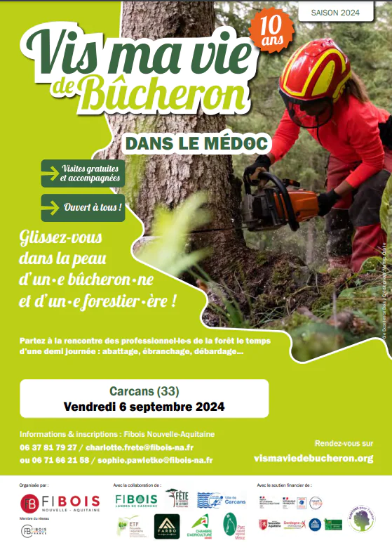 "Vis ma Vie de Bûcheron" Observation d'un chantier forestier Sur inscription Gratuit