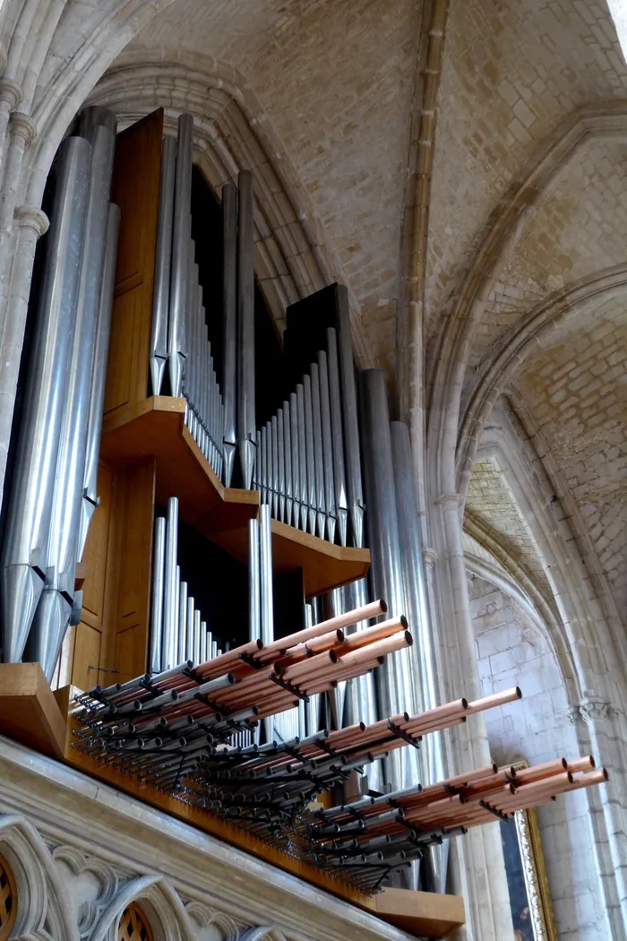 Audition du grand orgue de la cathédrale Saint-Étienne d'Auxerre Cathédrale Saint-Étienne d'Auxerre Auxerre