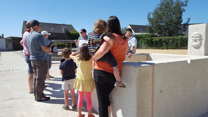 Visites guidées augmentées du jardin archéologique Centre d'interprétation archéologique virtuel Vorgium Carhaix-Plouguer