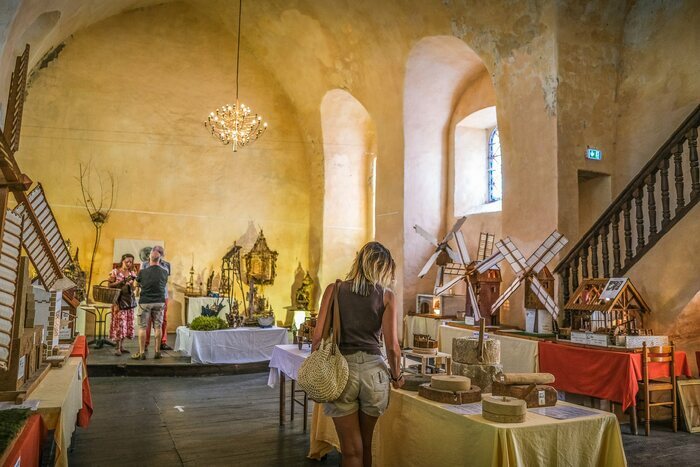 Exposition des moulin d’autrefois Chapelle des Pénitents Nant