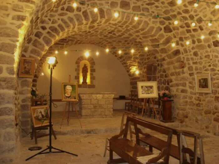 Visite guidée de la chapelle de Freyssenet Chapelle du hameau de Freyssenet Labastide-sur-Bésorgues