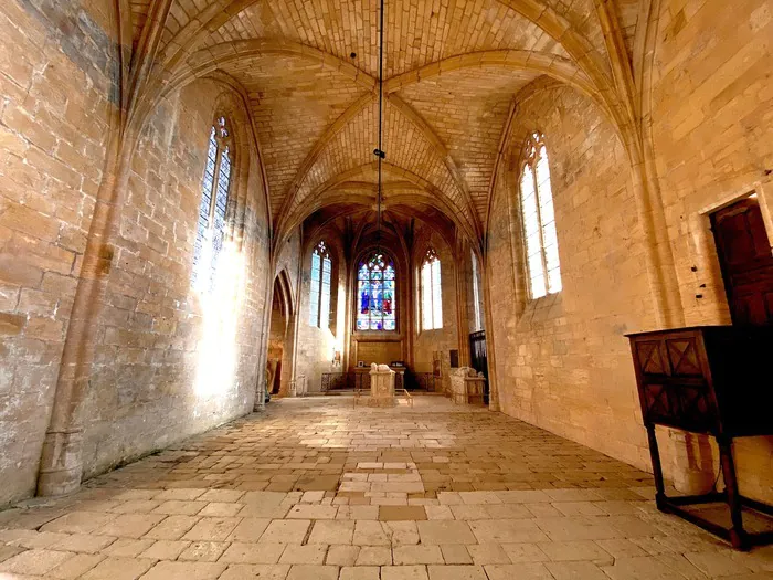 Visite guidée de la chapelle au studio à l’Italienne Château de Biron Biron