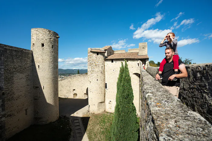 Visites éclair du château de Montélimar Château de Montélimar Montélimar