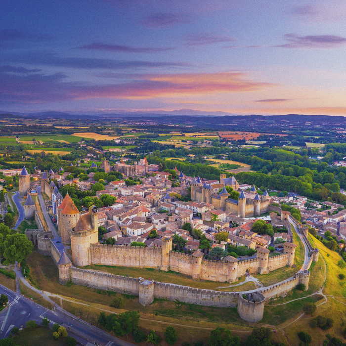 Embarquez pour un tour complet des remparts de la cité de Carcassonne ! Château et remparts de la cité Carcassonne