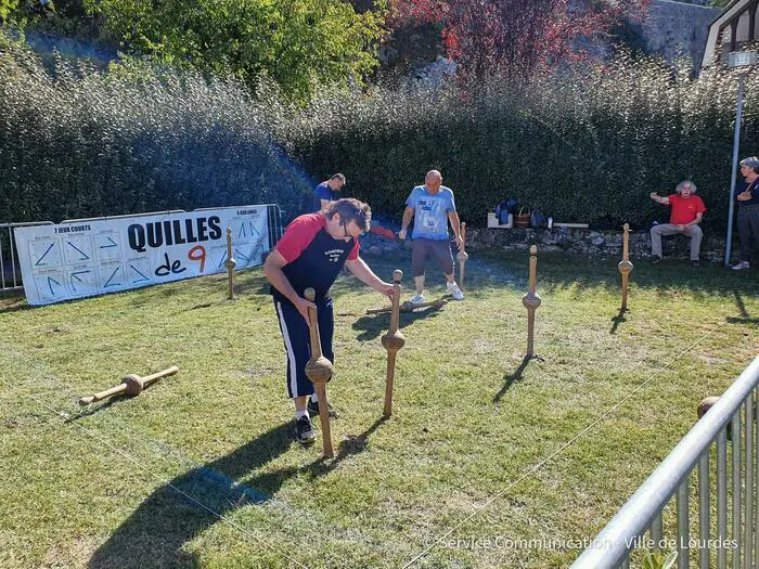 Atelier : jeu de quilles de neuf ! Château fort - Musée pyrénéen Lourdes